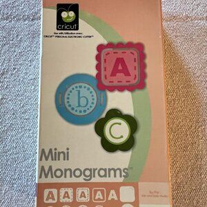 Cricut Cartridge Mini Monograms Stock 6336 Variations Provo Craft 2006